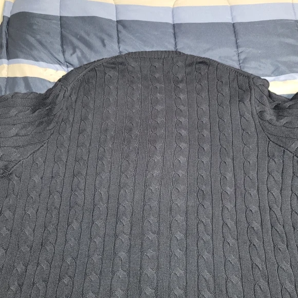 Polo Ralph Lauren Sweater- Men's Big & Tall Size 4XLT- Navy Blue